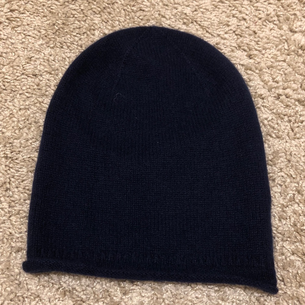 Quince Navy Cashmere Women’s Hat